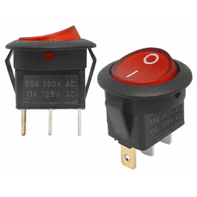 Round led switch